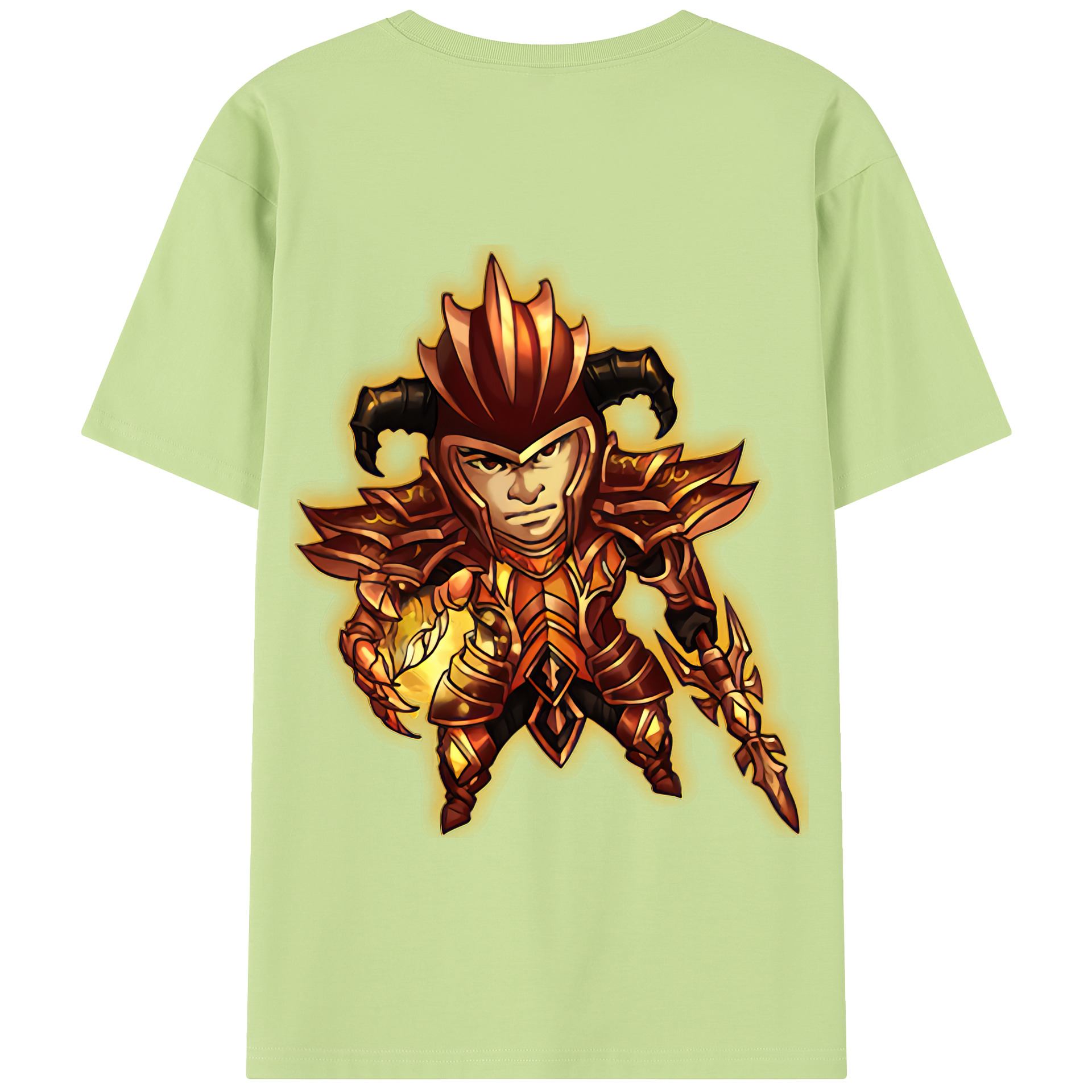 リーグ・オブ・レジェンド League of Legends LOL 綿100％半袖Tシャツ（背面プリント）